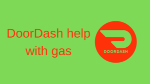 DoorDash help with gas