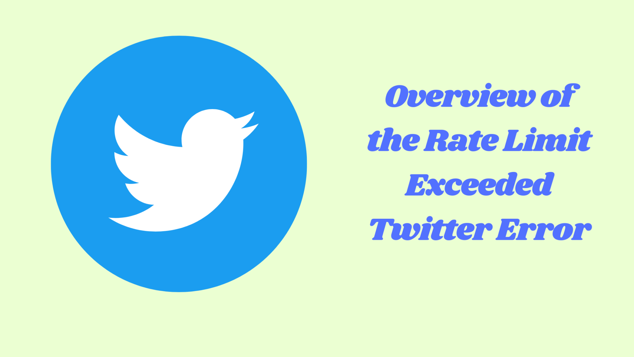 What Does “Rate Limit Exceeded” Mean on Twitter? (All You Need To Know