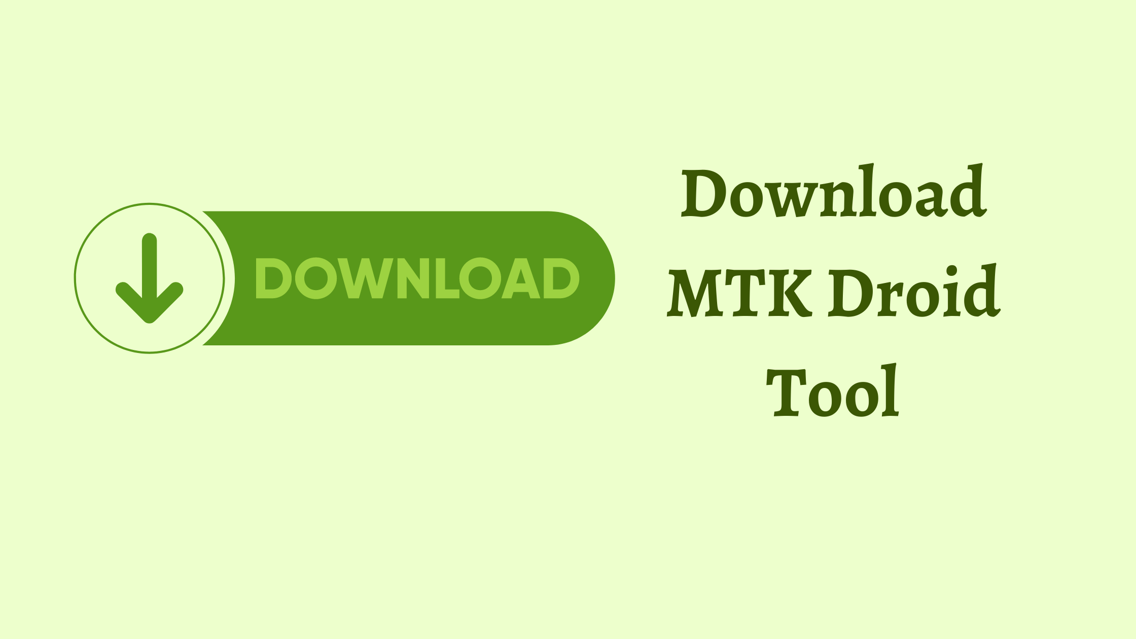 MTK Droid Root & Tools