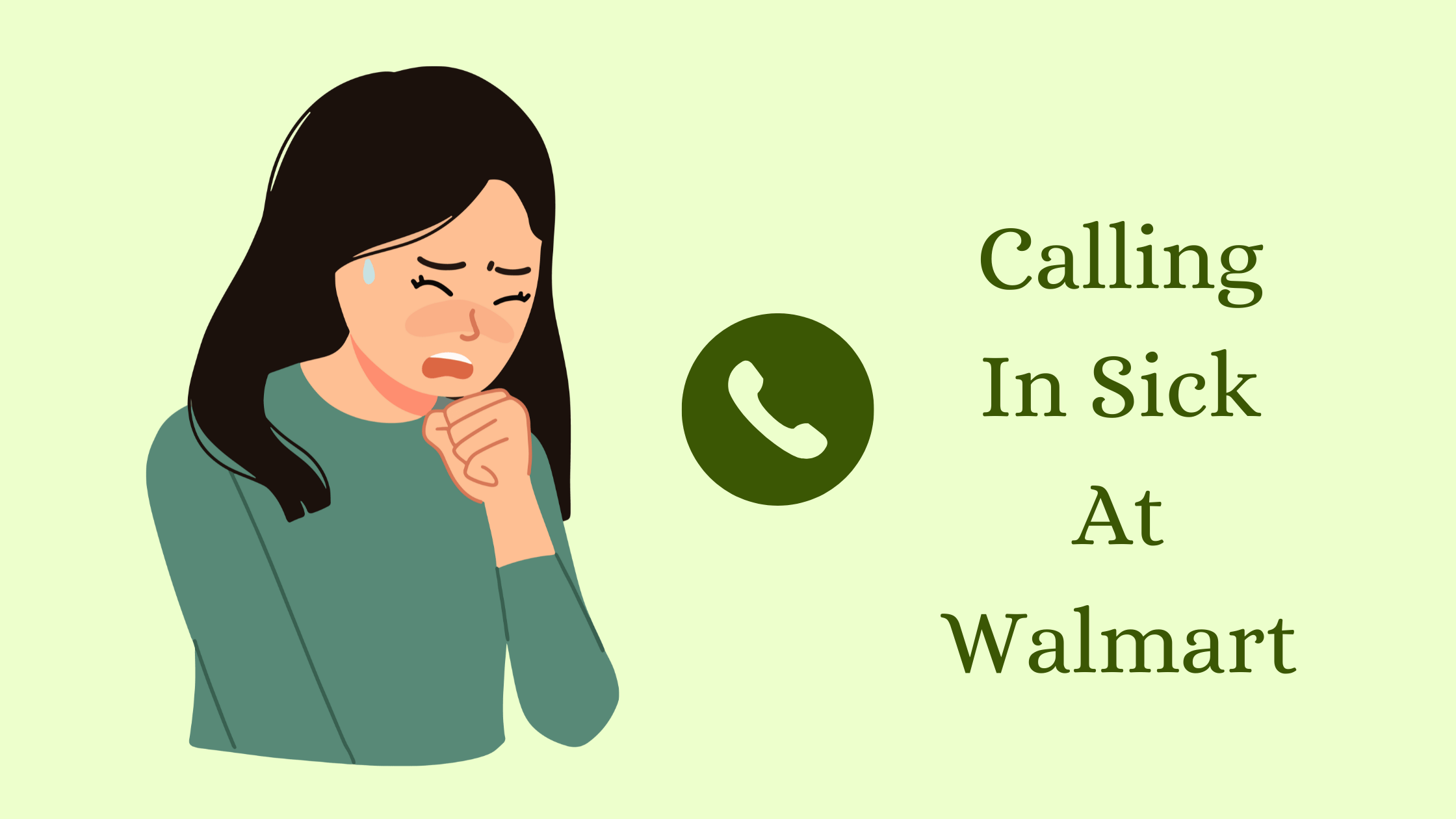 Walmart call in sick number
