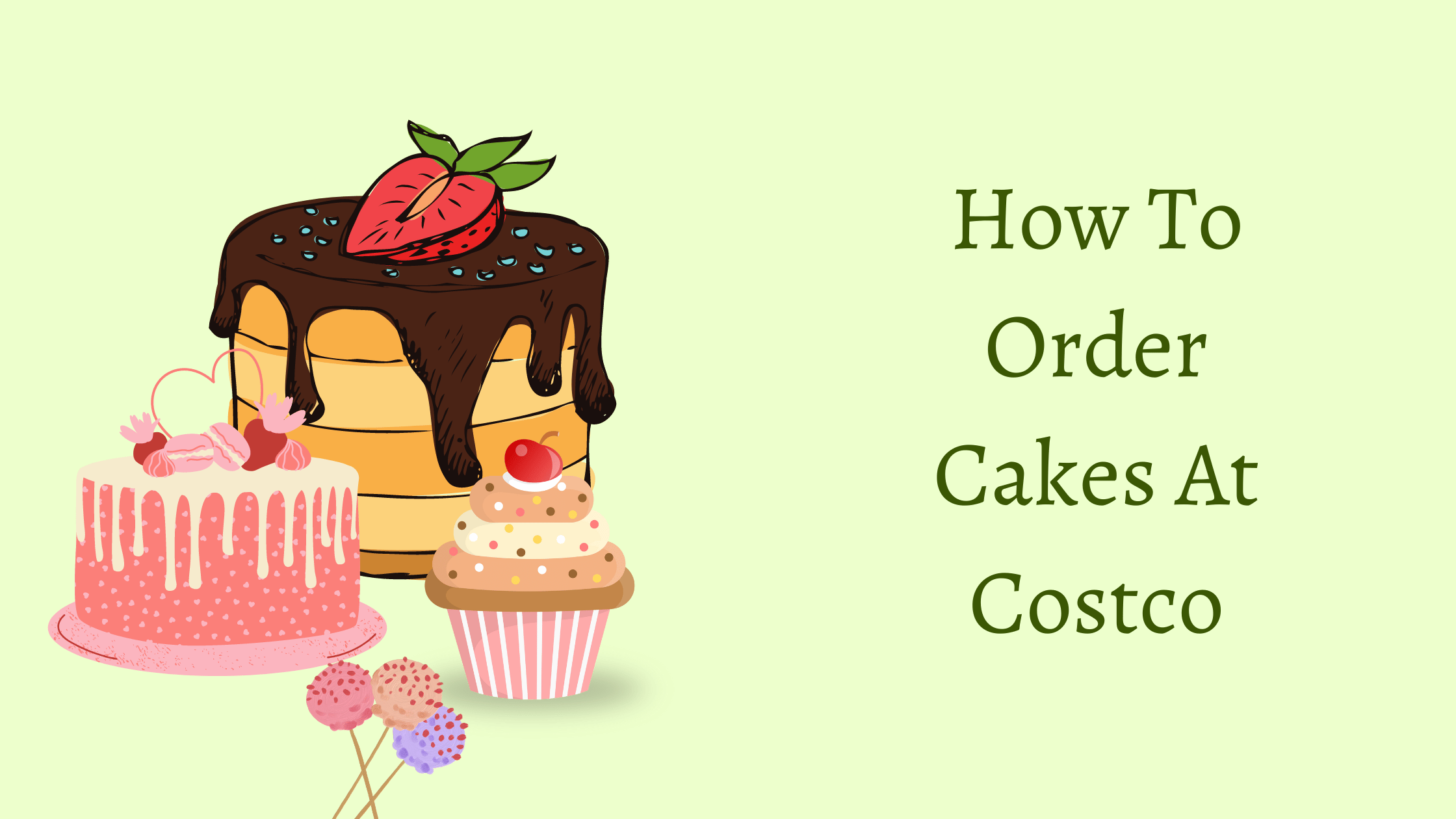 Costco Bakery Cakes