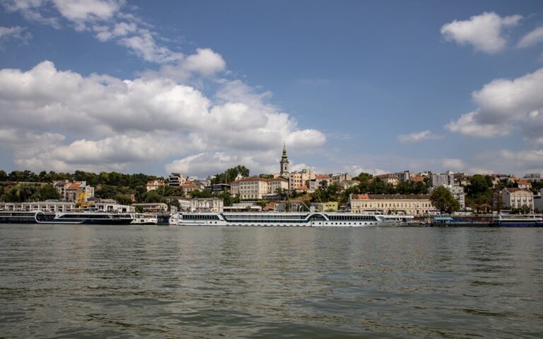 old town of belgrade at waterfront