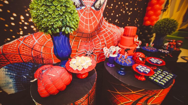 a spider man theme party